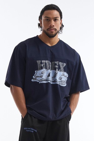 코어 콤비 소로나 매쉬 숏 슬리브 (Navy)_NAVY-a