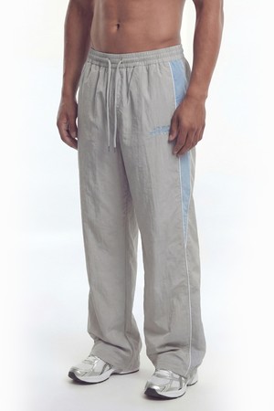 컬러 서밋 와이드 나일론 팬츠 (Gray)_GREY-a