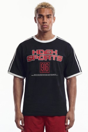 프리 링거 오버핏 숏 슬리브 (Black)_BLACK-a