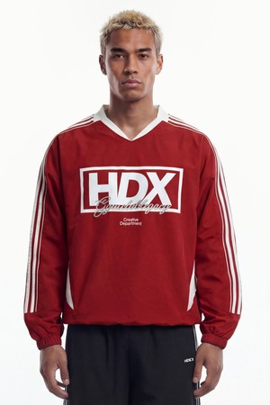 컬러 서밋 박스 웜업 저지 롱 슬리브 (Red)_RED-a