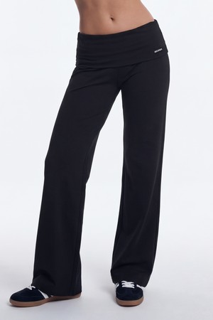 서플 폴딩 와이드 레깅스 (Black)_BLACK-a