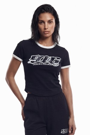 클리어 916 링거 크롭 숏 슬리브 (Black)_BLACK-a