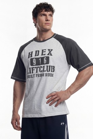 리프트 스티치 래글런 숏 슬리브 (Melange White)_WHITE-a