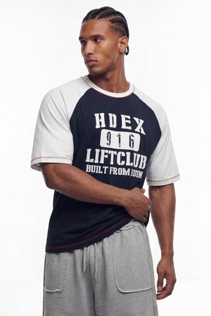 리프트 스티치 래글런 숏 슬리브 (Navy)_NAVY-a