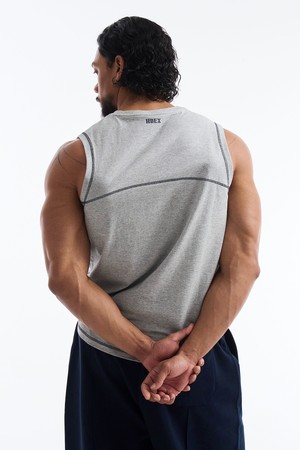 메가 와이드 슬리브리스 (Melange Gray)_GREY-a