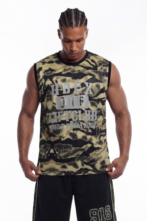 리프트 카모 매쉬 슬리브리스 (Khaki Camo)_KHAKI-a