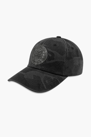 디비전 카모 볼캡 (Black Camo)_KHAKI-a