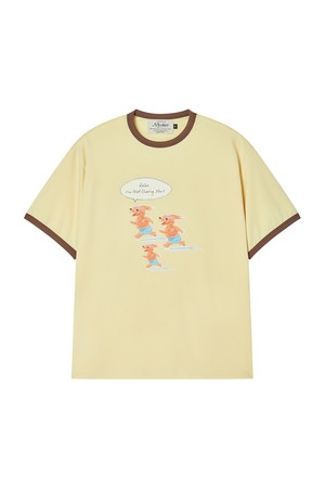 [코오롱몰 단독] 퍼포먼스 스케치 러닝 티셔츠 버터