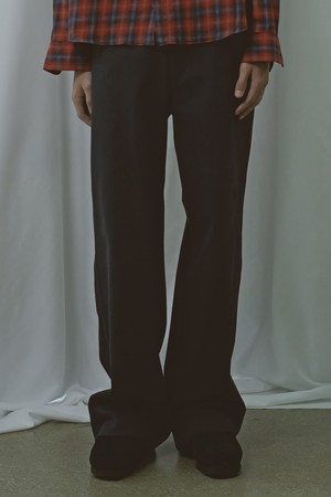 럭스 페브릭 몰스킨 팬츠 네이비