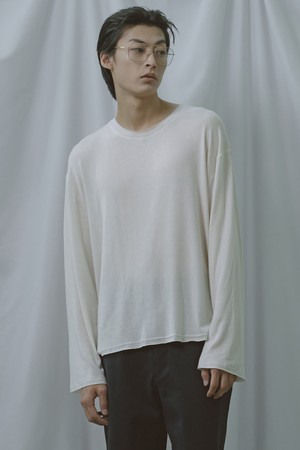 소프트 울 롱 슬리브 아이보리
