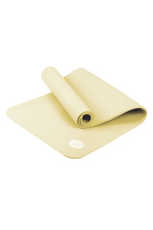 아리프 NBR 요가매트 10mm 보관밴드 증정 고탄력 매트_IVORY-a