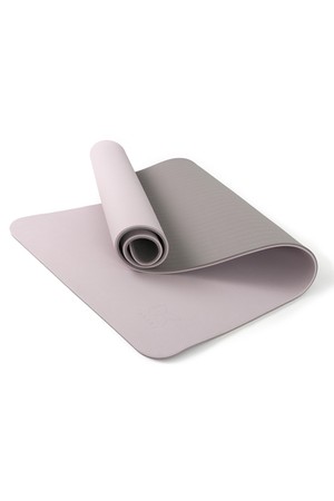 아리프 TPE 양면 요가매트 10mm 보관밴드 증정 필라테스 홈트 운동_BEIGE-a