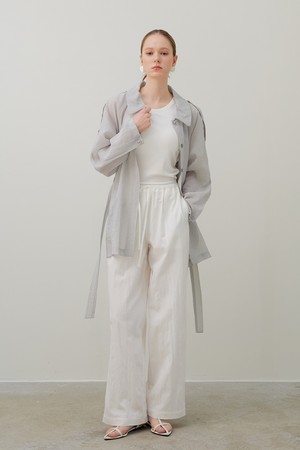 Packable Trench_Cerulean Gray