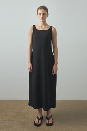 베이직 라인 원피스_블랙