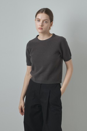 Soft Round Knit_Dark Gray