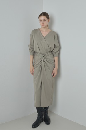 Cest Moidew] Cest_Winter lace splicing dress_WHITE