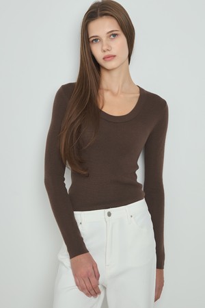 Basic Knit_Brown
