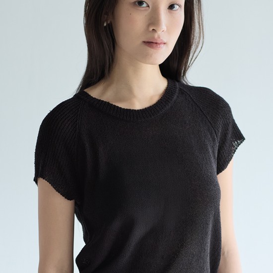 Comfort Knit Top_Black