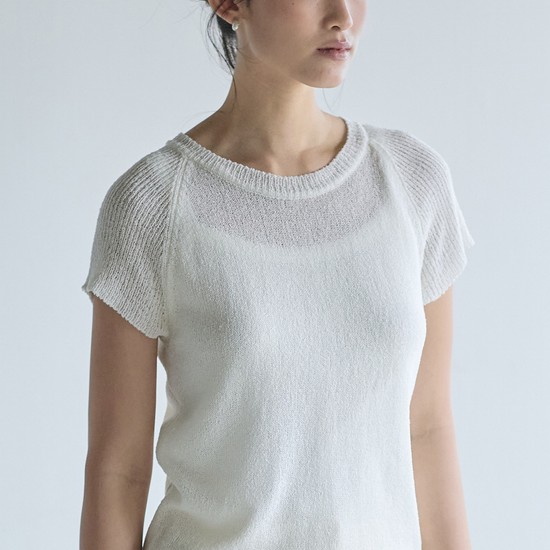Comfort Knit Top_Ivory