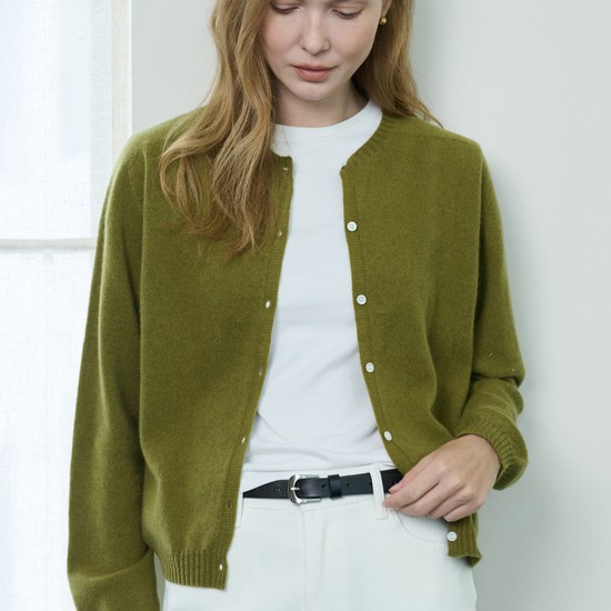 Mild Cardigan_Olive