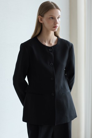 Formal Line Jacket_Black