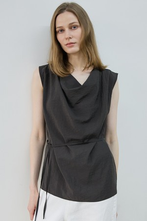 Air Blouse_Charcoal