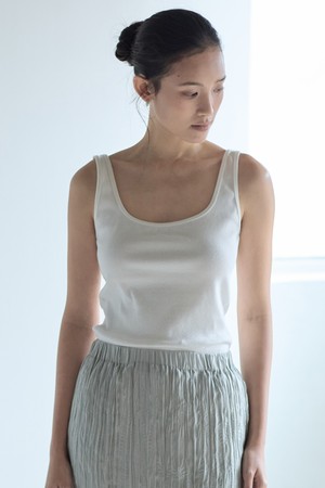 Square Sleeveless_Ivory