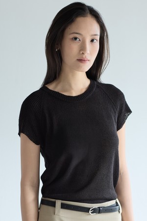 Comfort Knit Top_Black