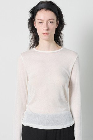 Base Long Sleeve Tee Ivory