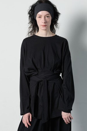 Cord Tee Black