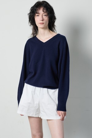 Mellow V Knit Navy