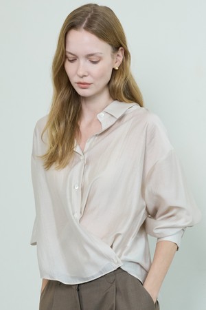 Luster Shirt_Dusty Pink