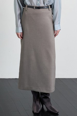 Column Skirt_Beige
