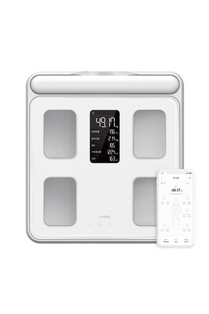 앳플리 아이그립X 전신 정확한 몸무게 저울 더블스마트인 바디체중계 체지방 가정용 전자 기계_WHITE-a
