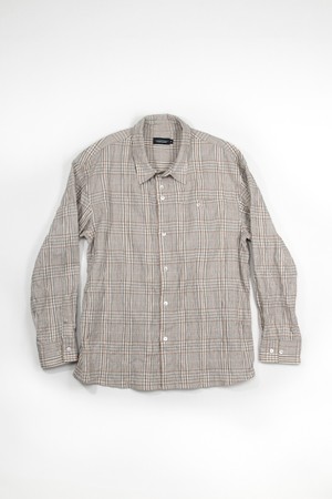 Natural Check Pattern Shirt_____beige