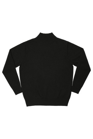 Whole Garment Mock-neck (Black)