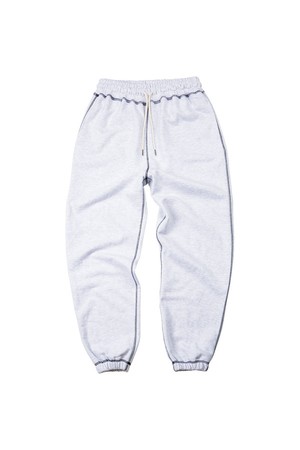 3N605 Sweat Pants (White Melange)