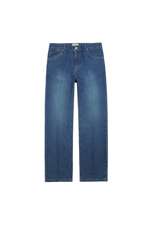 006 Tailored Denim Jeans (Mid blue)