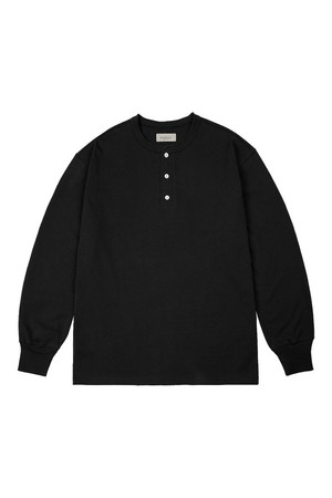 Utility Henly neck Long Sleeve (Black)