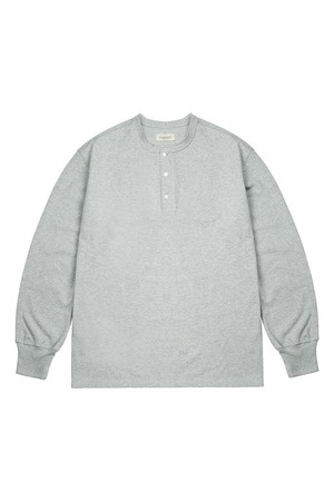 Utility Henly neck Long Sleeve (Gray)