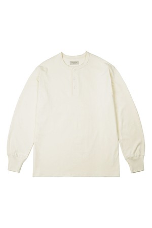 Utility Henly neck Long Sleeve (Ivory)