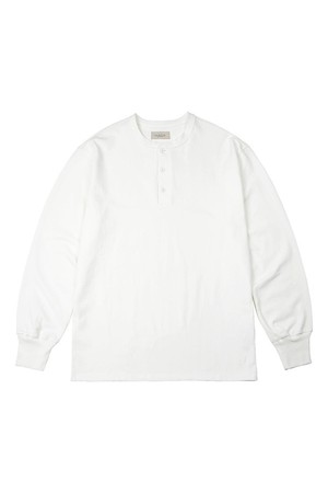Utility Henly neck Long Sleeve (White)