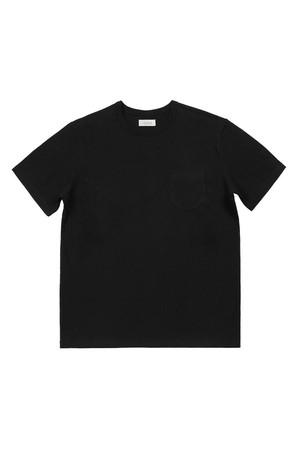 Essential Comfort Poket T-Shirts (Black)