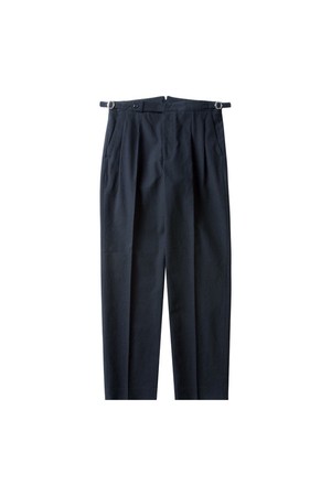 8s Linen Side-adjust Trousers (Navy)