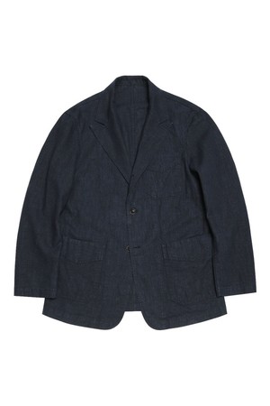 Tura Linen Washed Jacket (Navy)