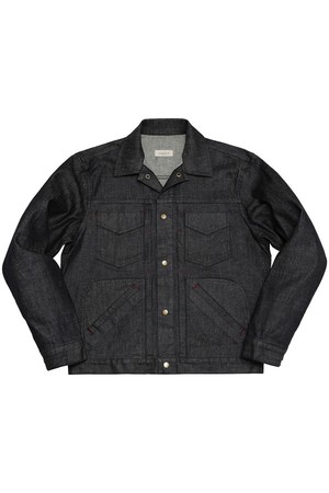 570 Type-2 Denim Trucker Jacket (Black)