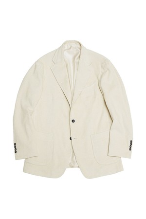 410 Corduroy Washed Jacket (Ivory)