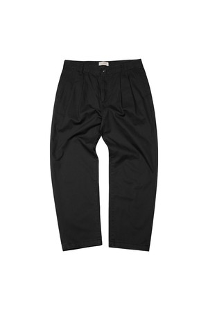 Tura Cotton Washed Pants (Black)