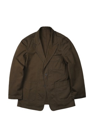 Tura Cotton Washed Jacket (Brown)