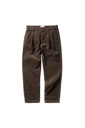 Tura Corduroy Washed Trousers (Brown)